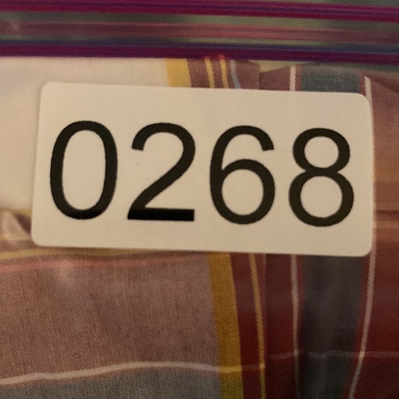 Something Navy Blanche Smocked Plaid Midi Dress Small NWOT Preppy Classic - Picture 15 of 16